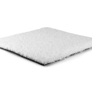 A square of white mat on a white background